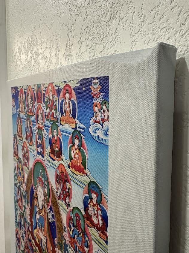 Seven Treasures Retinue Canvas 16"x20" (DISCOUNTED)