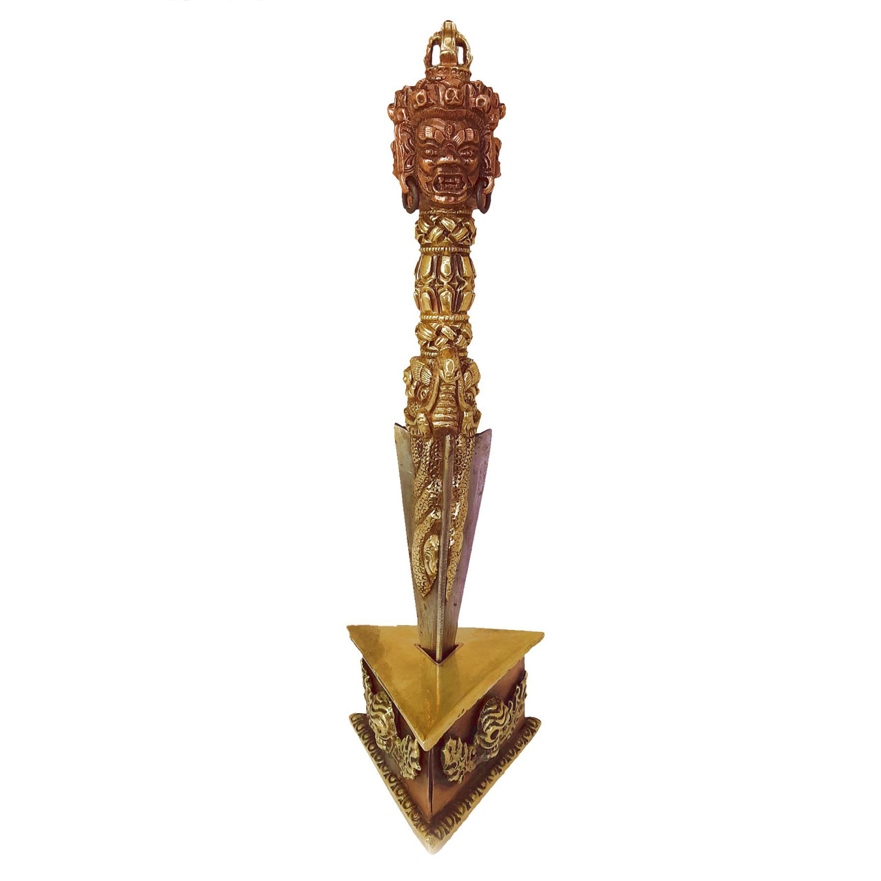 3 Metal Vajrakilaya  Phurba, 7.5"