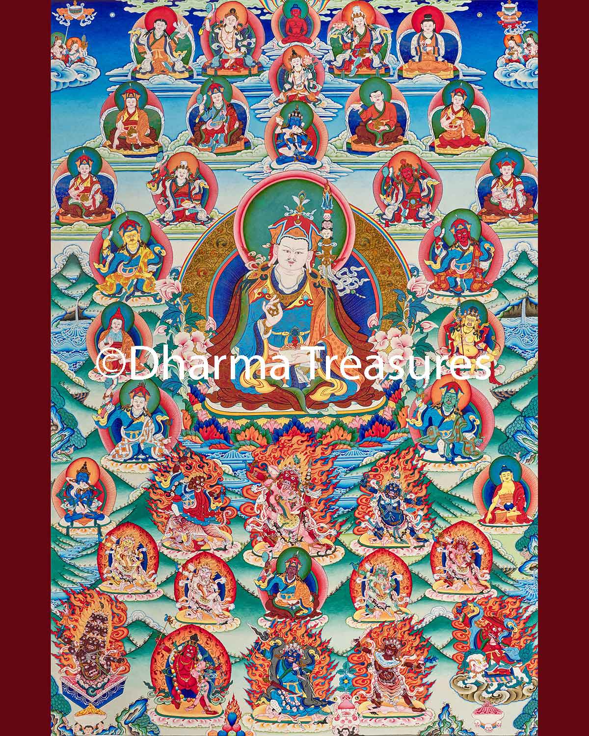 Seven Treasures Retinue Photo (various sizes)