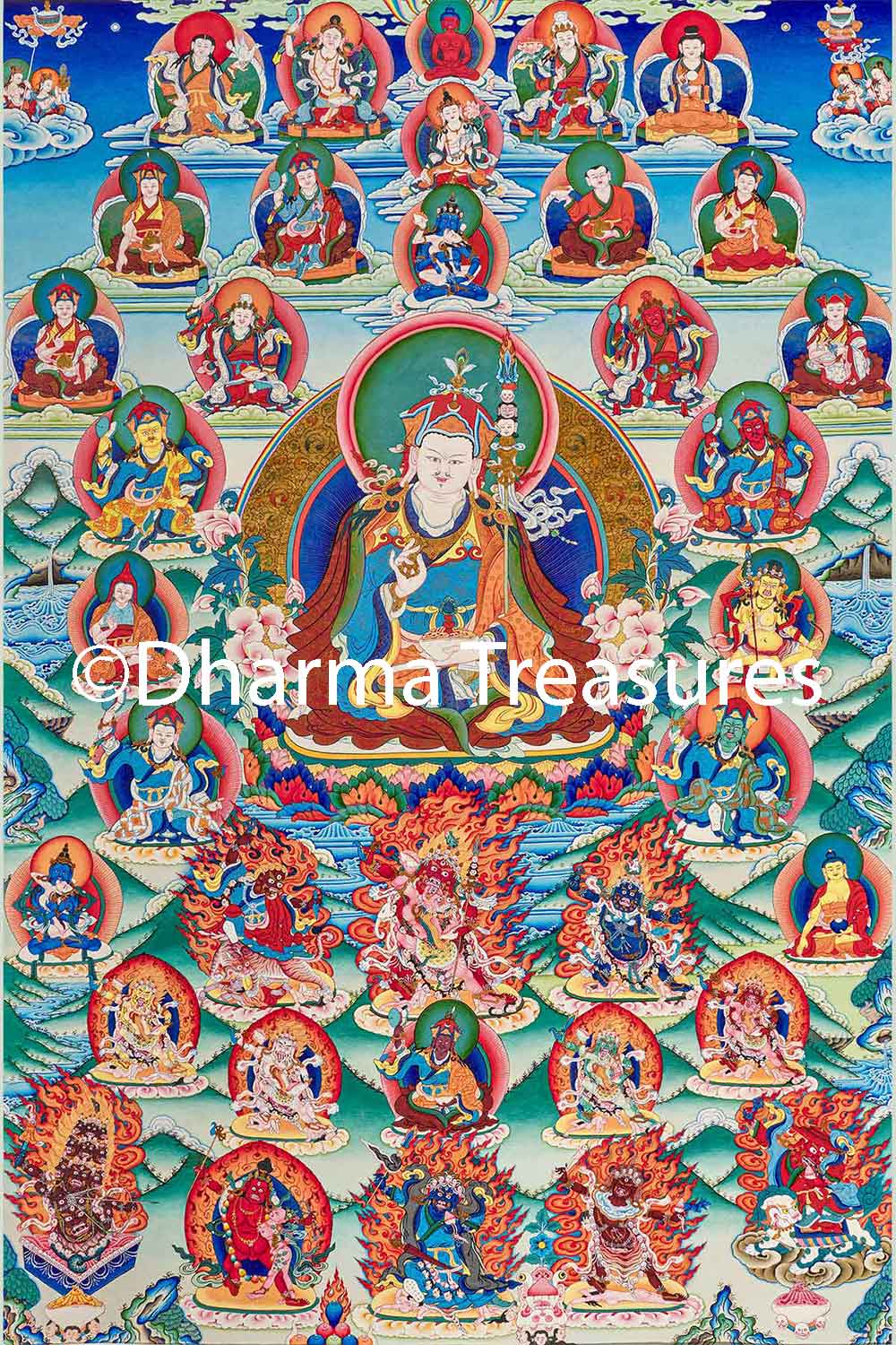 Seven Treasures Retinue Photo (various sizes)