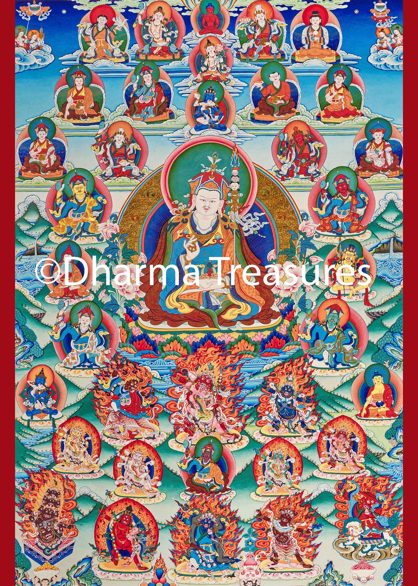 Seven Treasures Retinue Photo (various sizes)