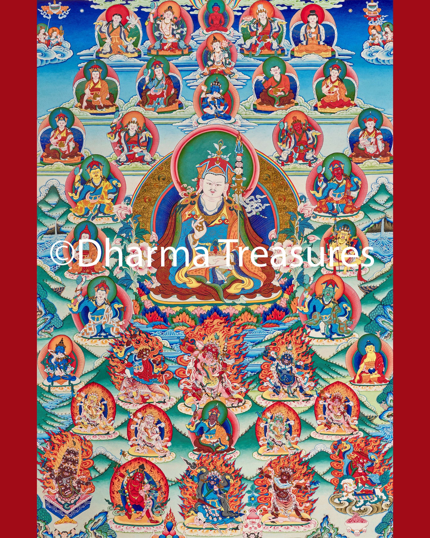 Seven Treasures Retinue Photo (various sizes)