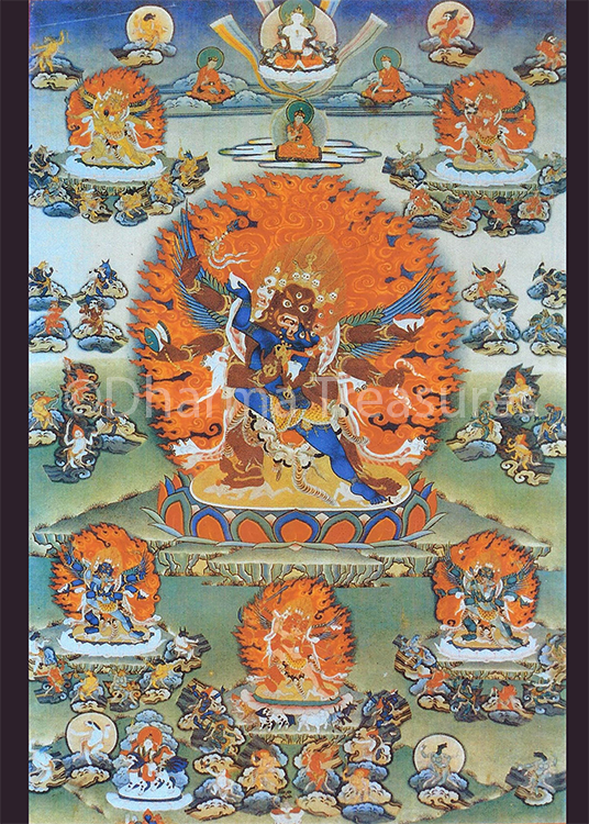 Shitro Wrathful Deities Photo (Various Sizes)