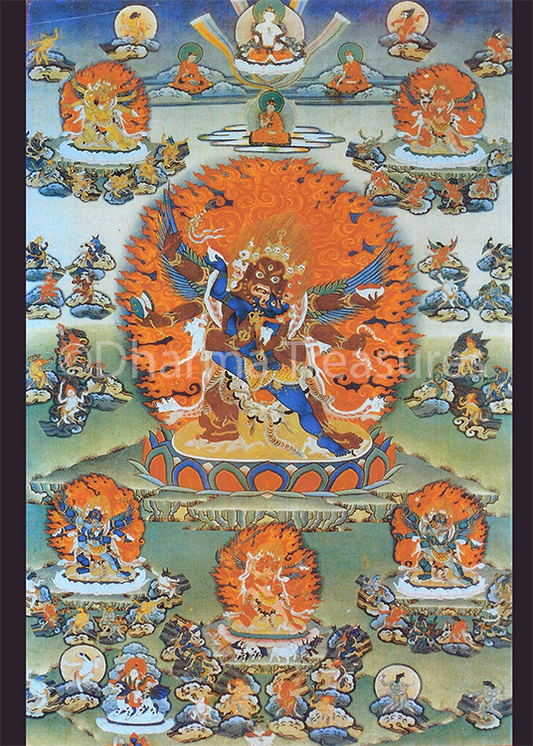 Shitro Wrathful Deities Photo (Various Sizes)