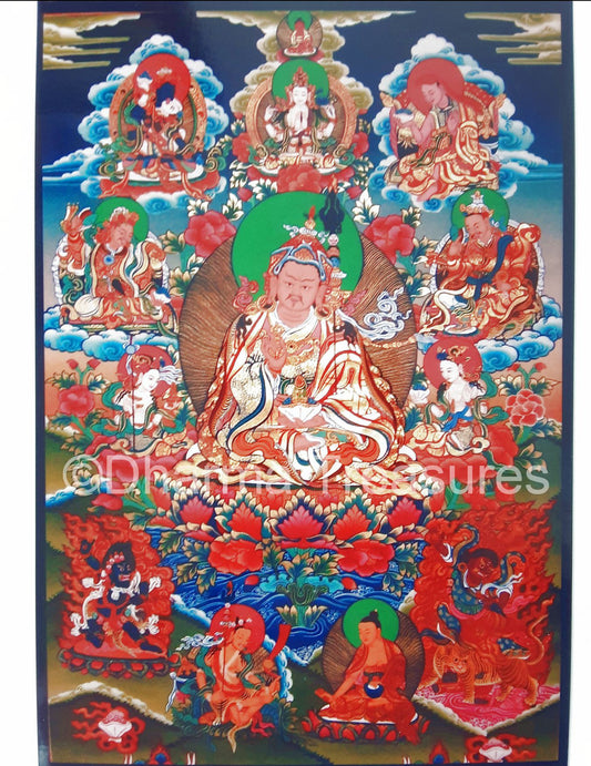 Guru Rinpoche Manifestation, 4x6