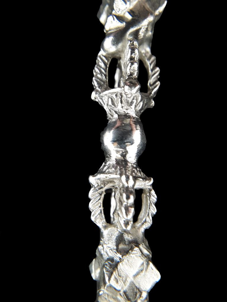 Silver Hayagriva Phurba Pendant by Natsog Dorje
