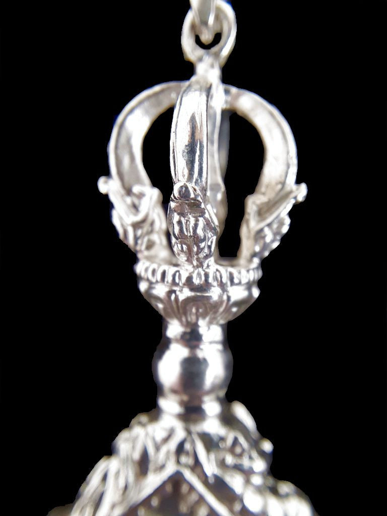 Silver Driguk Pendant 2.25"