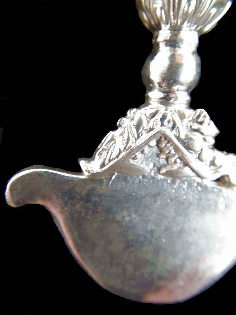Silver Driguk Pendant 2.25"