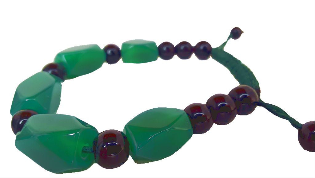 Nepali Bead Bracelet Green