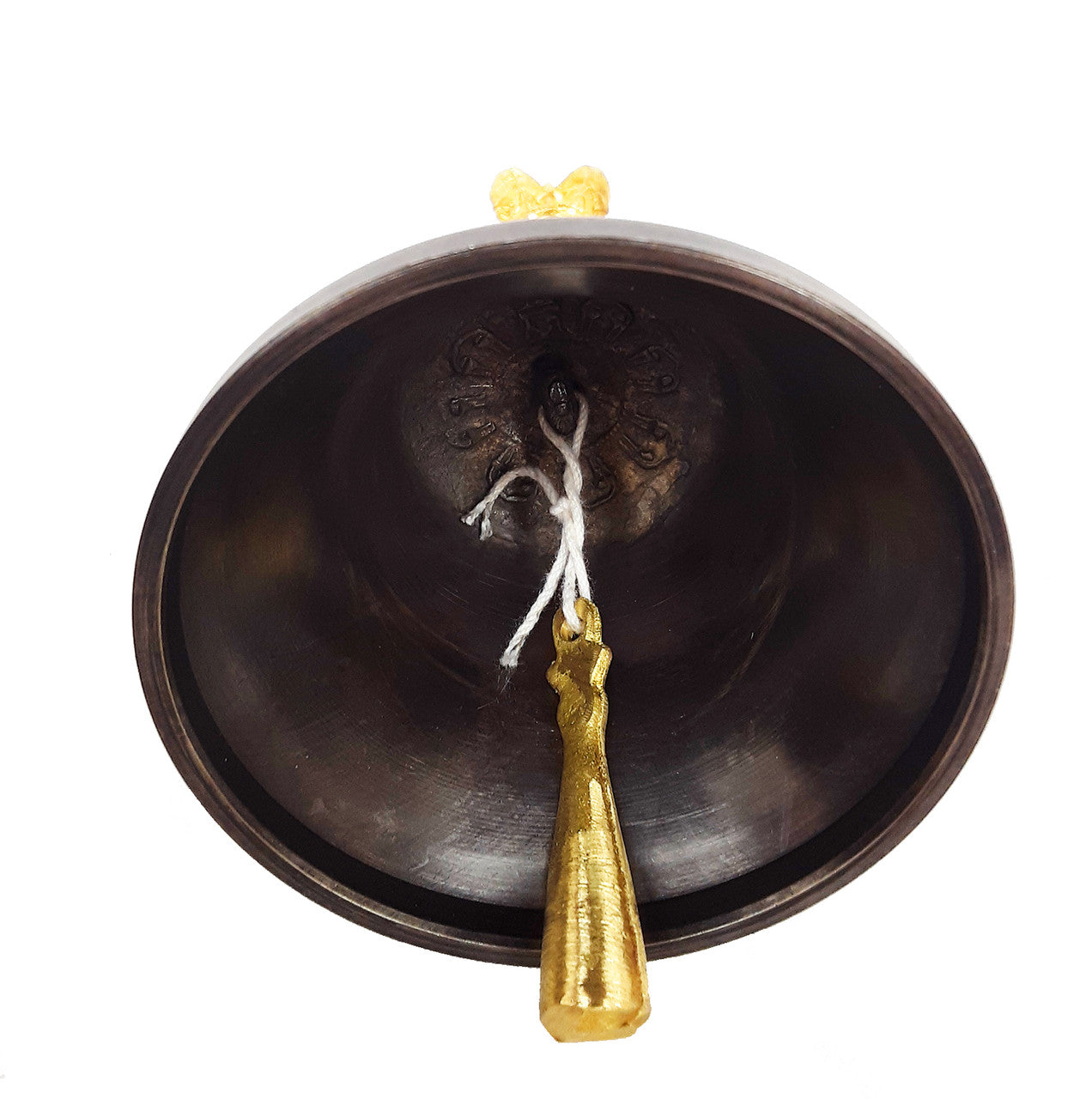 Bell & Dorje w/ Case, 5 prong 6" (dark color bell)