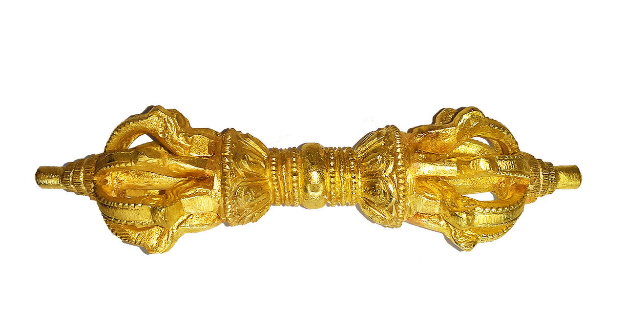 Bell & Dorje w/ Case 9 prong 6" (light color)