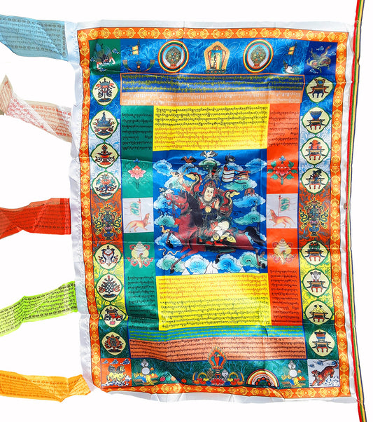 Vertical Gesar Prayer Flag