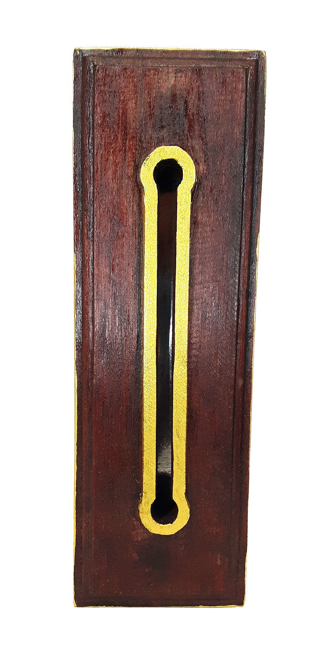 Wooden Incense Burner, 10"