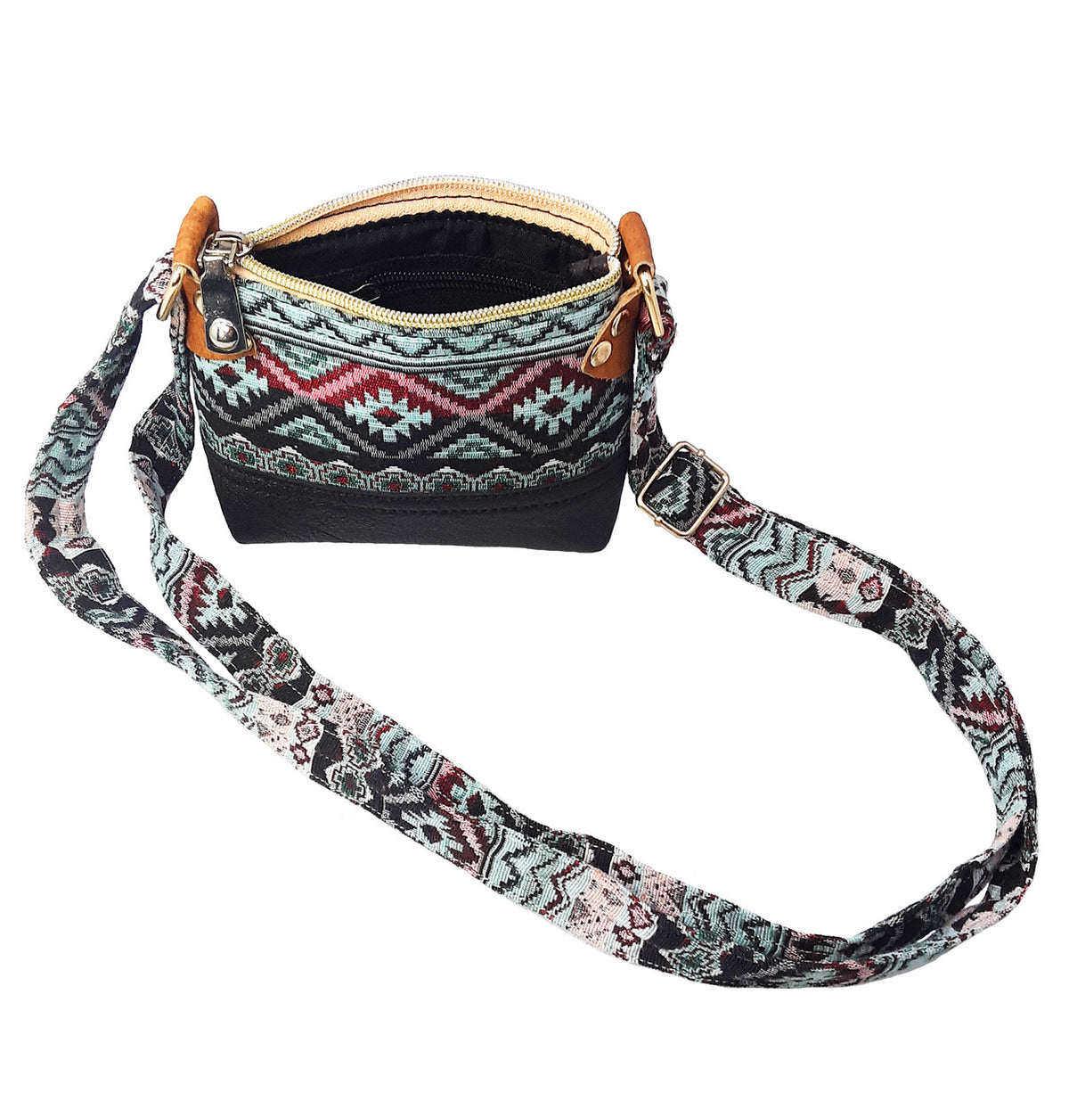 Woven Colorful Purse, Small