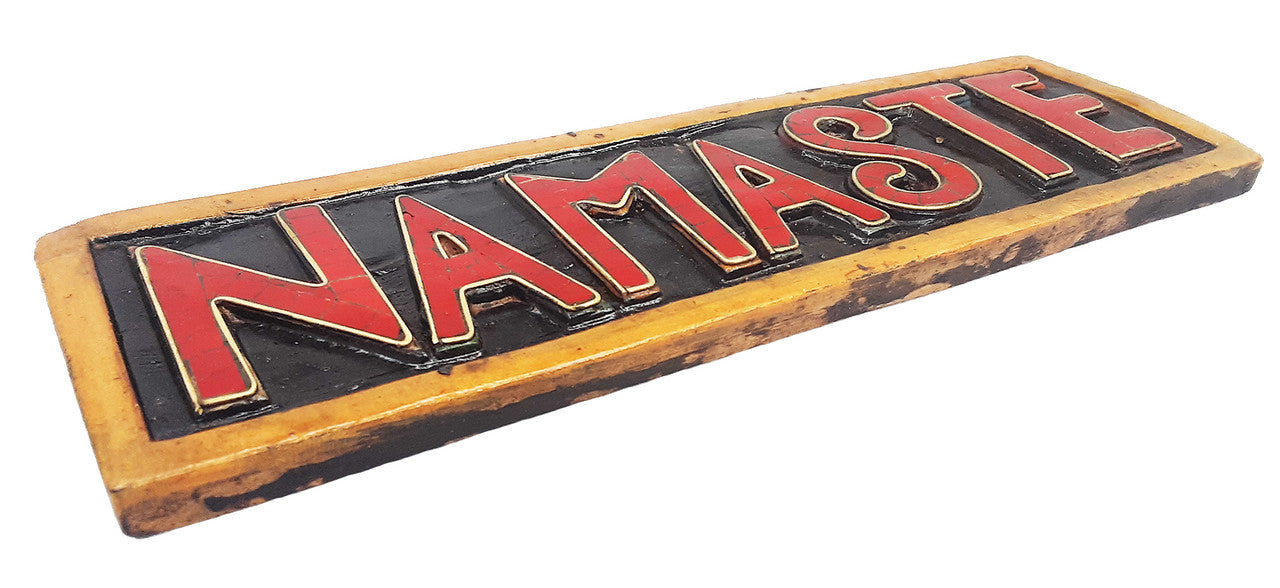 Namaste Sign, Black