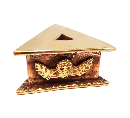 Brass & Copper Phurba Stand 3"W