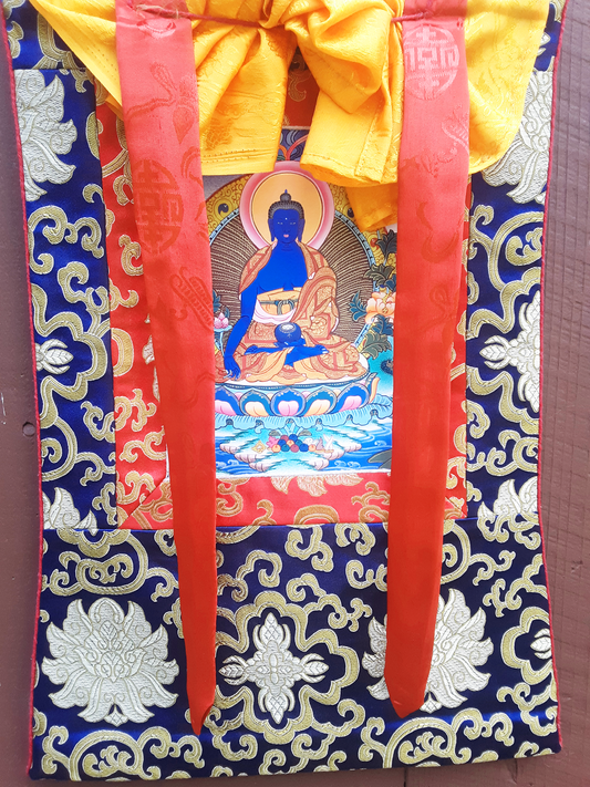 Medicine Buddha Thangka (SM)