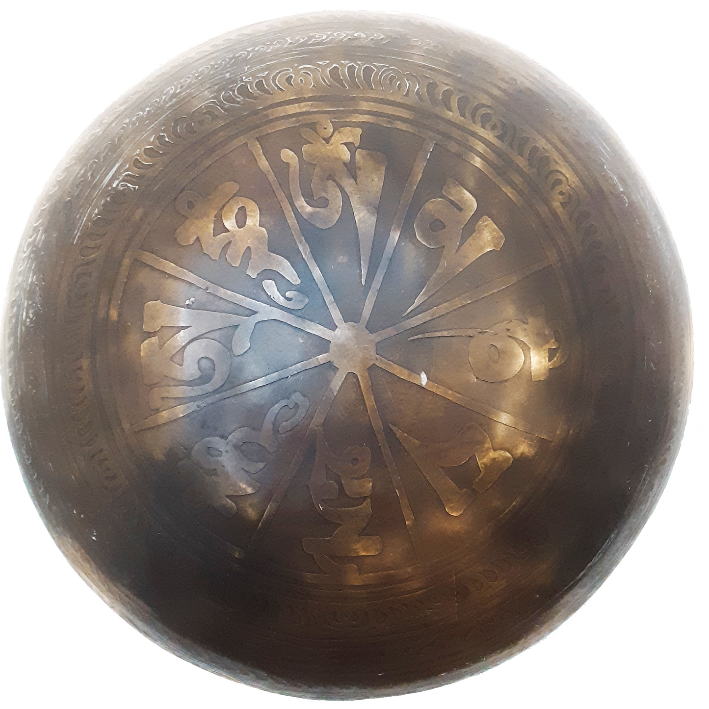 Singing Bowl 9" Vajra Eyes