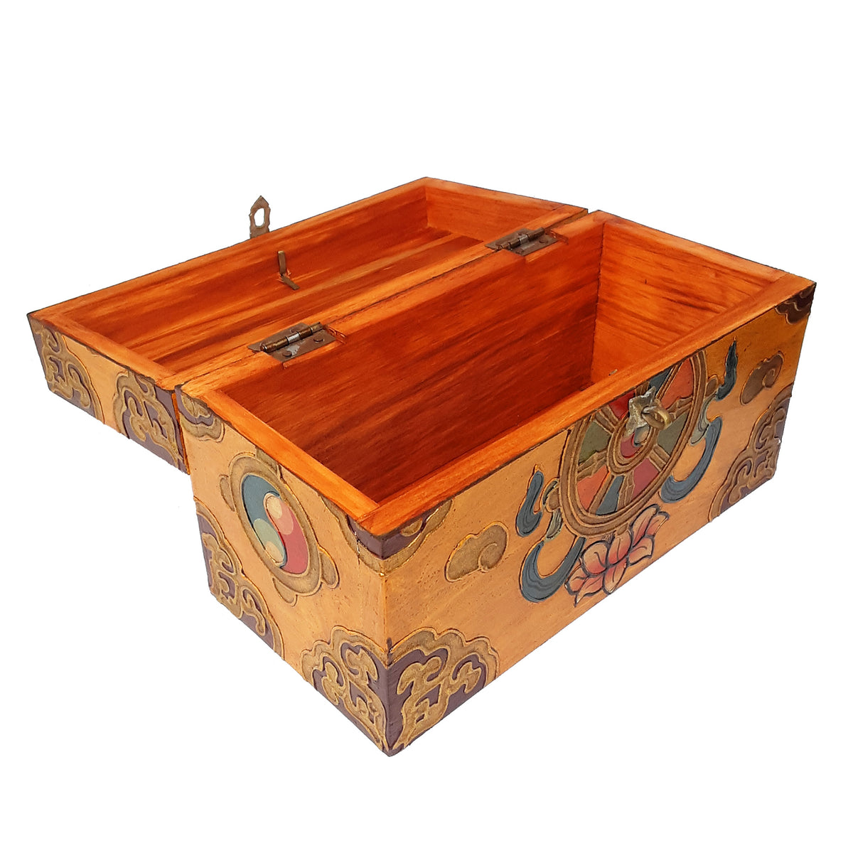 Infinite Knot w/ Wheel Treasure Box (Various Colors)
