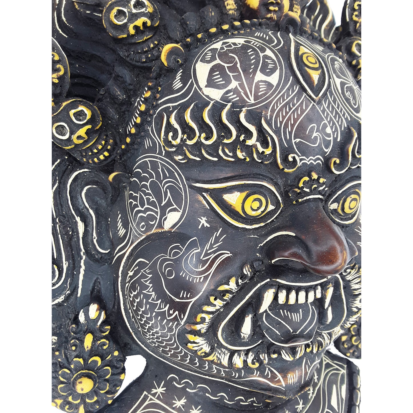 Large Wrathful Mask, Resin