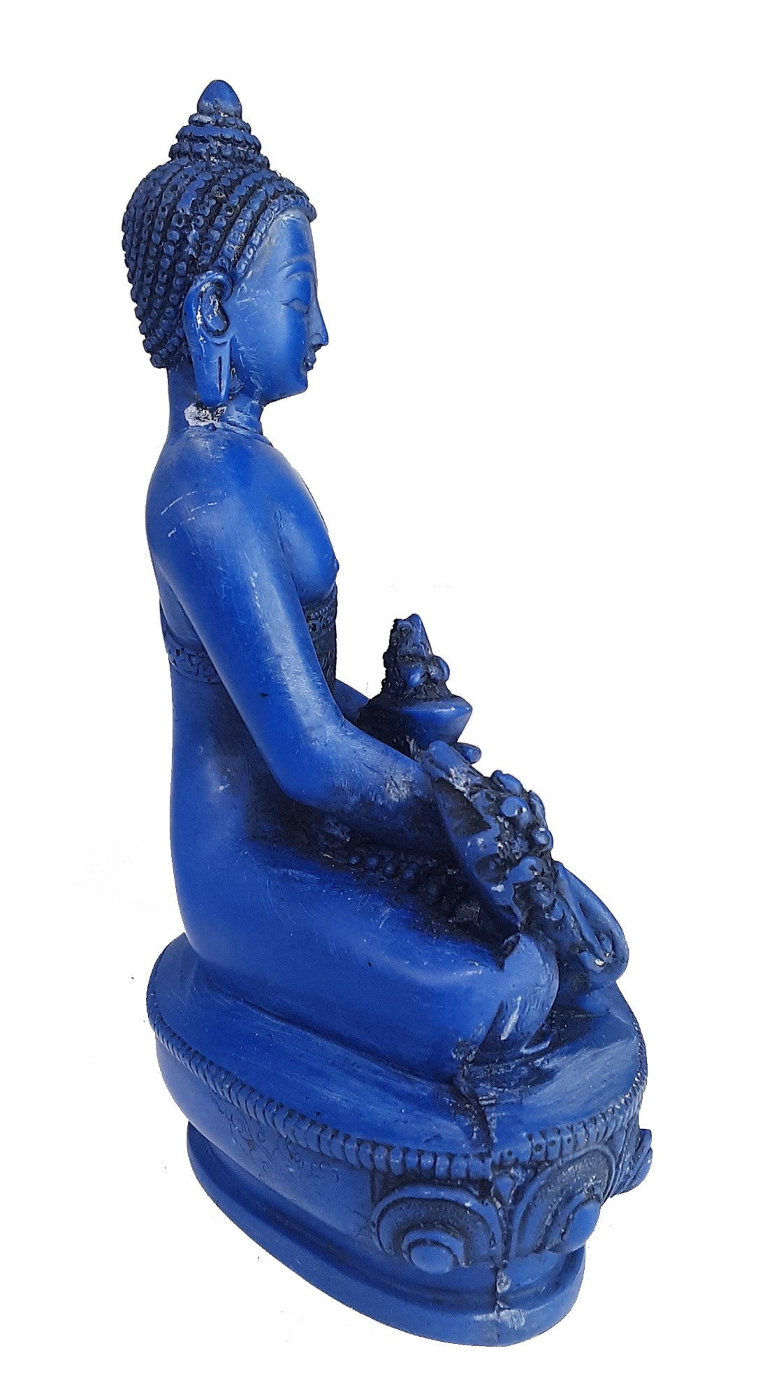 Medicine Buddha Resin Statue 5.25"