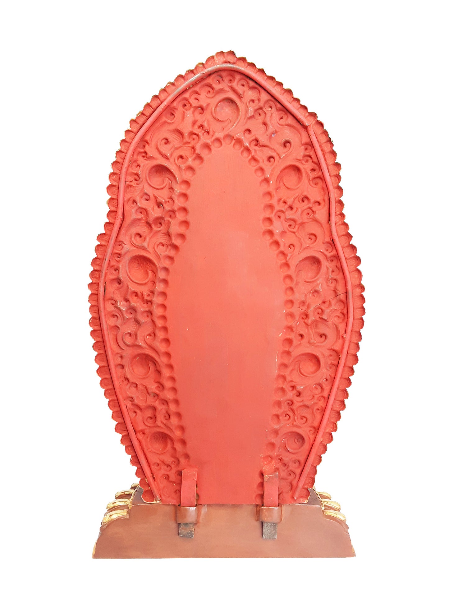 Yeshe Tsogyal Standing Statue Gold Plated 14.5"