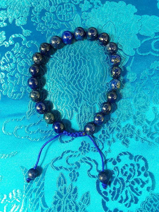 Lapis Lazuli Wrist Mala, 8mm