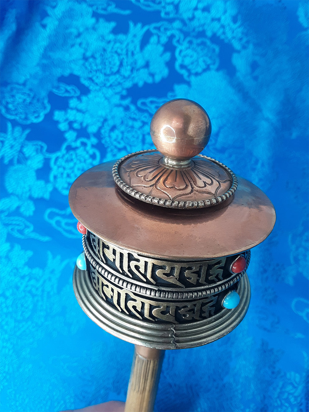 Handheld Prayer Wheel 9.5"