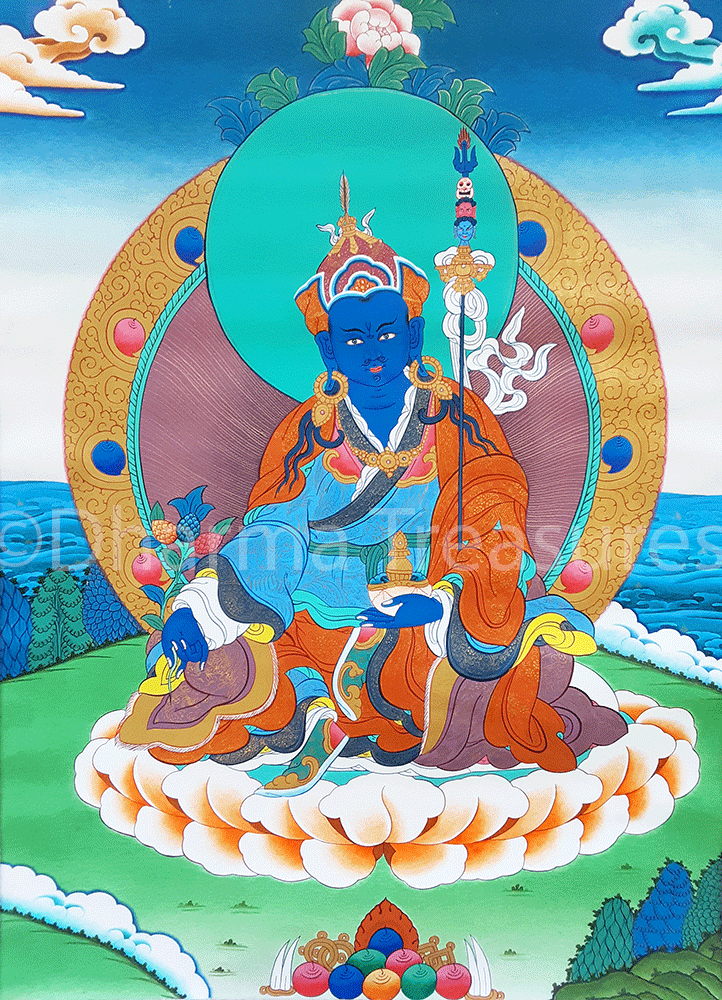 Orgyen Menla Thangka 32"x44"