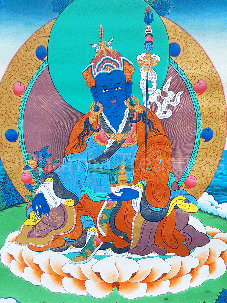 Orgyen Menla Thangka 32"x44"