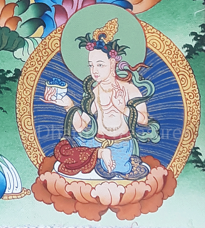 Guru Rinpoche Thangka 24" x 32"