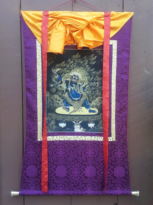 Vajrapani Newari Thangka 31"x43"