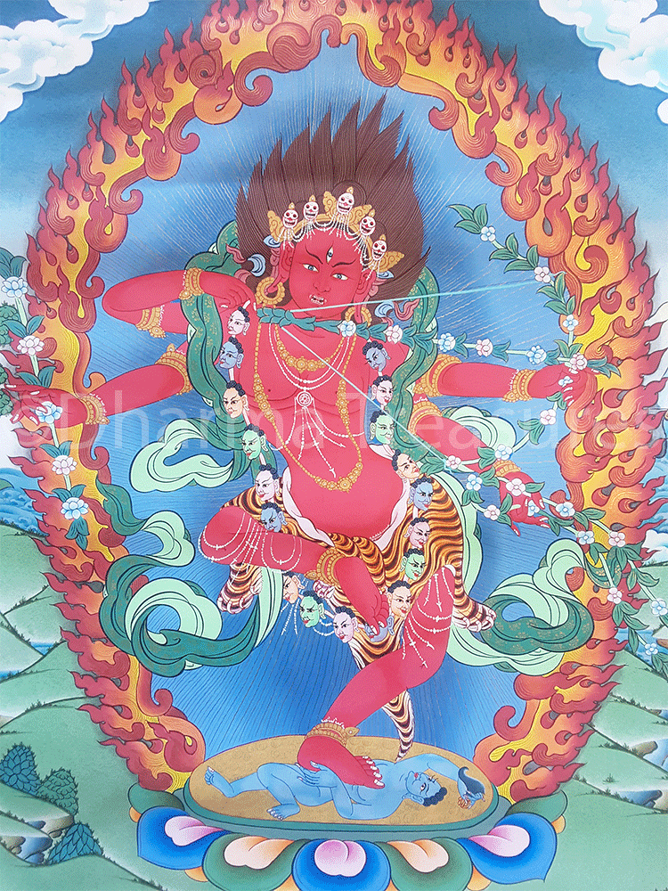 Kurukulle Thangka 32" x 43"