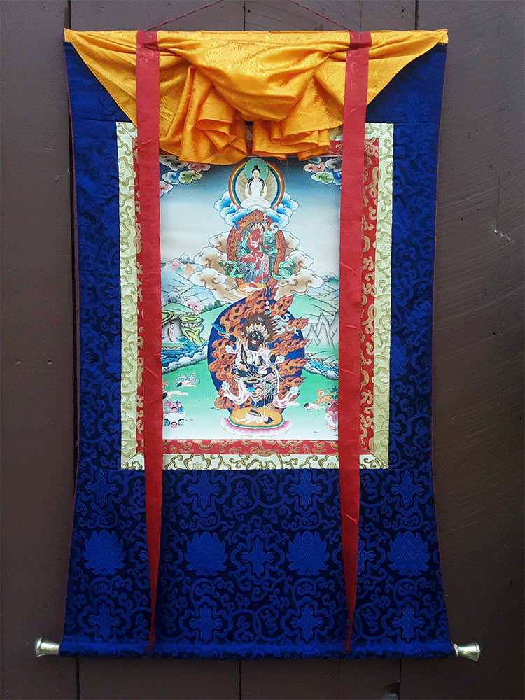 Troma Trikaya Thangka 32"x43"