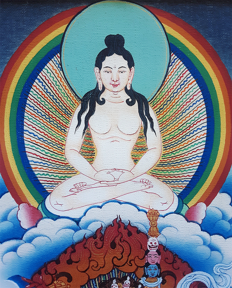 Troma Trikaya Thangka 32"x43"