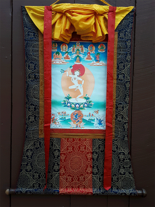 Machig Labdron Print Thangka 28"x36"