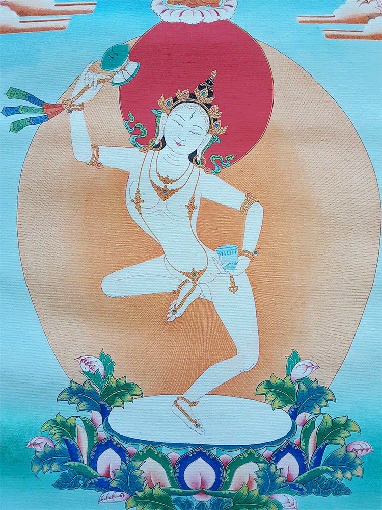 Machig Labdron Print Thangka 28"x36"