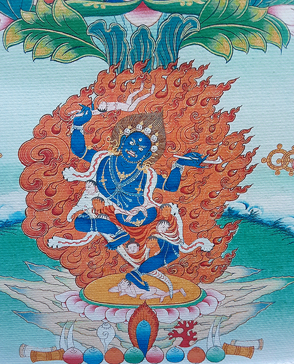 Machig Labdron Print Thangka 28"x36"