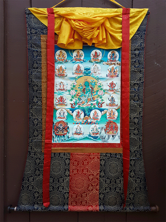 21 Taras Print Thangka 36"x48"