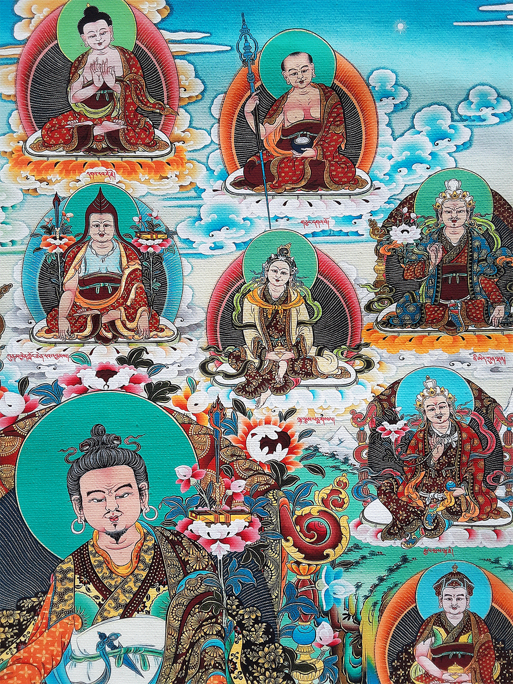 Jigme Lingpa Print Thangka 28"x36"