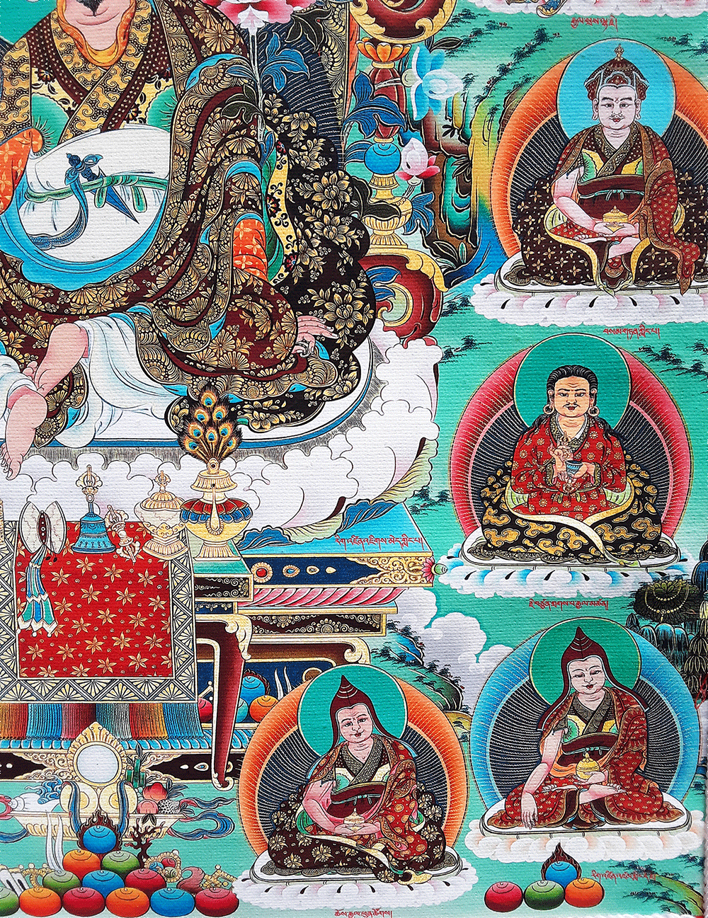 Jigme Lingpa Print Thangka 28"x36"