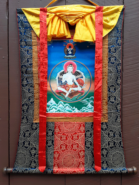 Garab Dorje Print Thangka 28"x36"