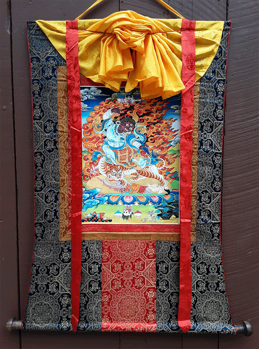 Dorje Drolo Print Thangka 28"x36"
