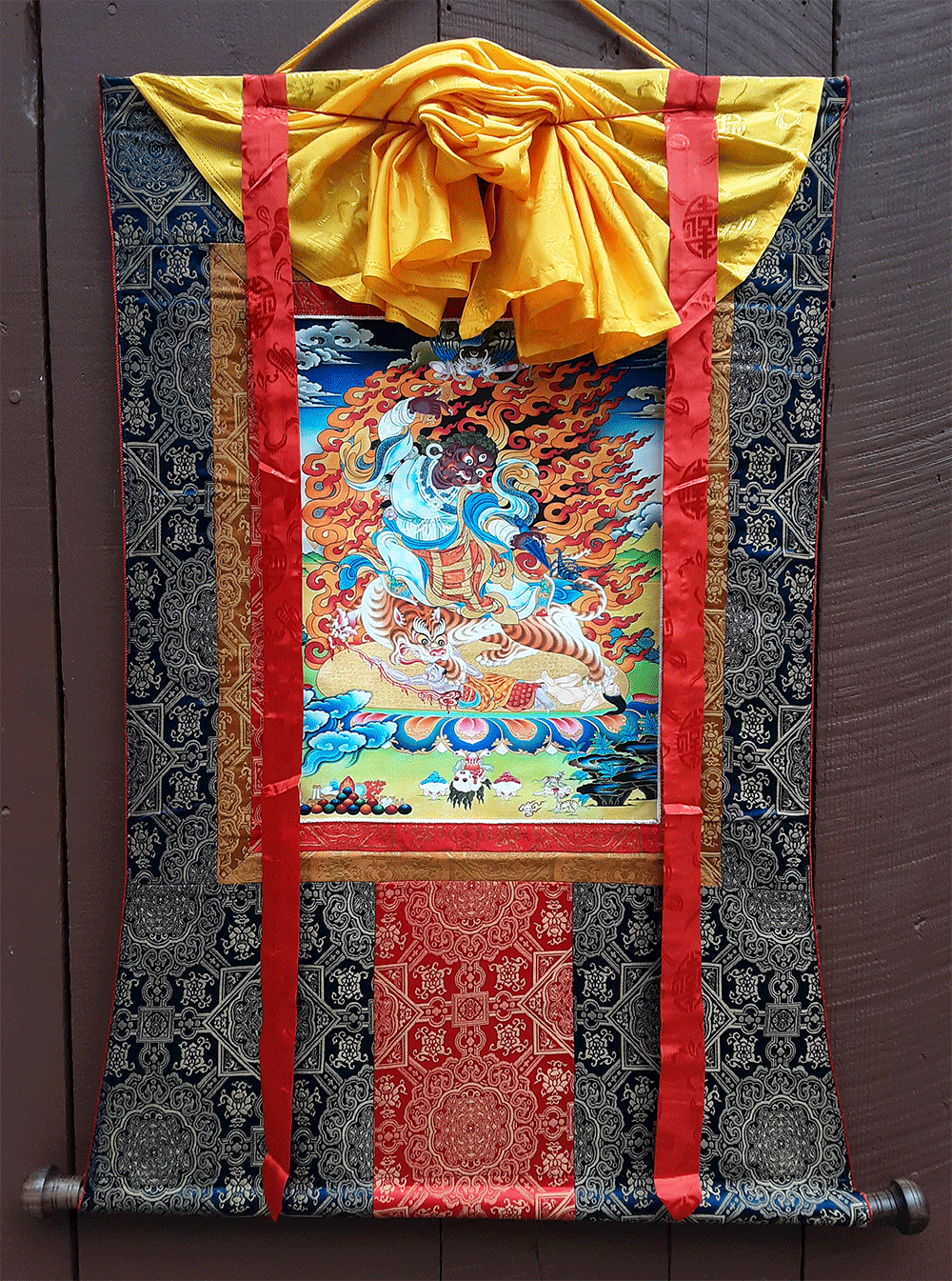 Dorje Drolo Print Thangka 28"x36"