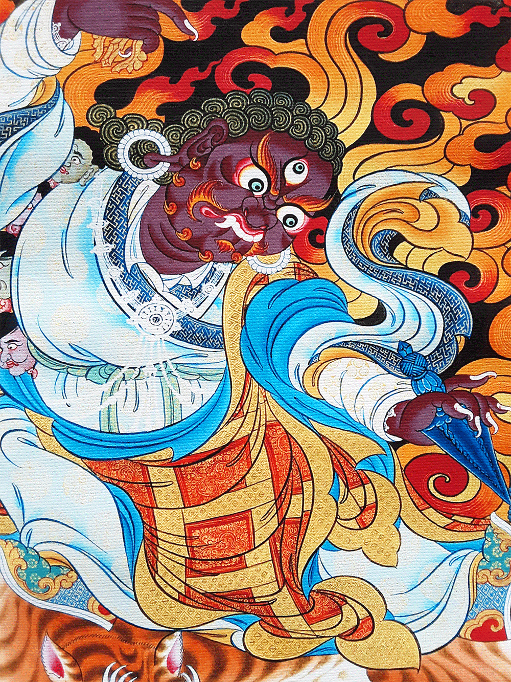 Dorje Drolo Print Thangka 28"x36"