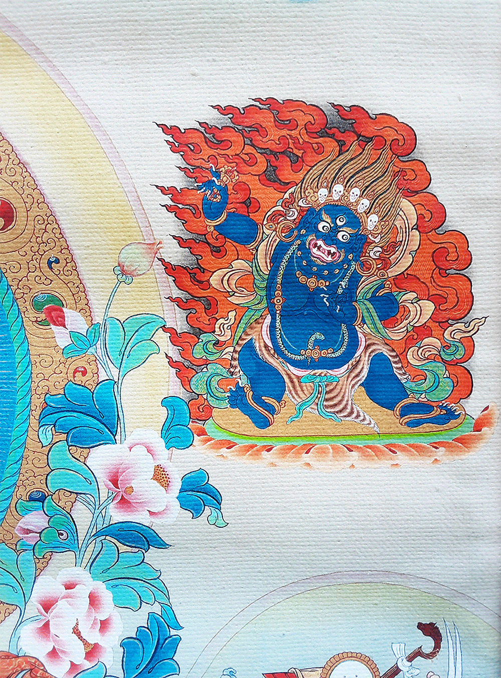 Chenrezig Print Thangka 28"x36"