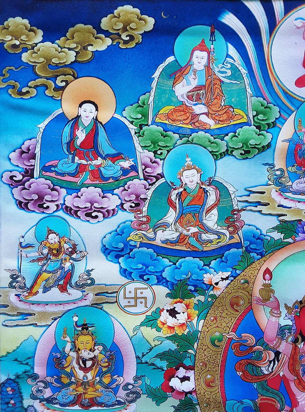 Chime Tsog Thik Print Thangka 36"x48"