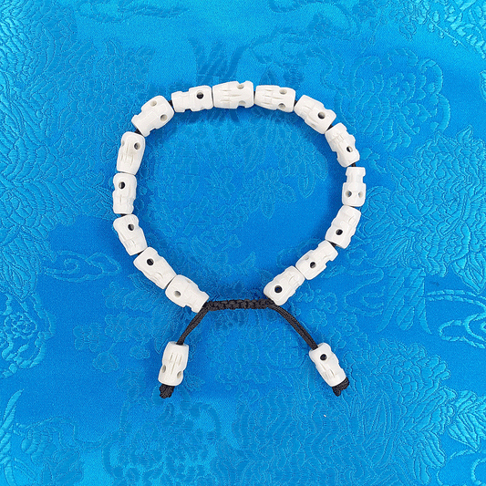 Yak Bone Skull Bracelet