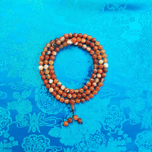 Red Agate Mala 8mm