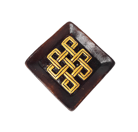 Infinite Knot Resin Incense Burner